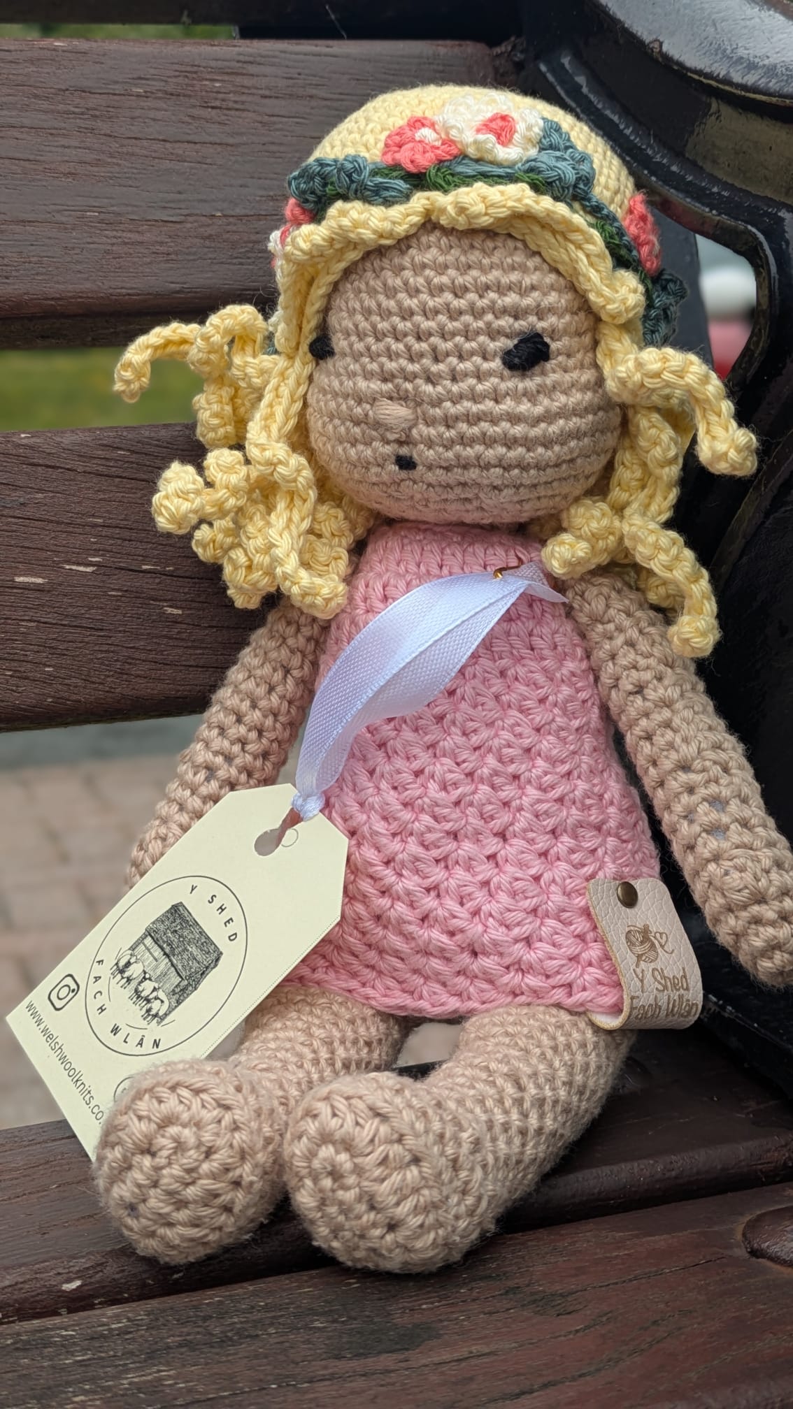 Freya - Midsummer Doll Crochet Ornament