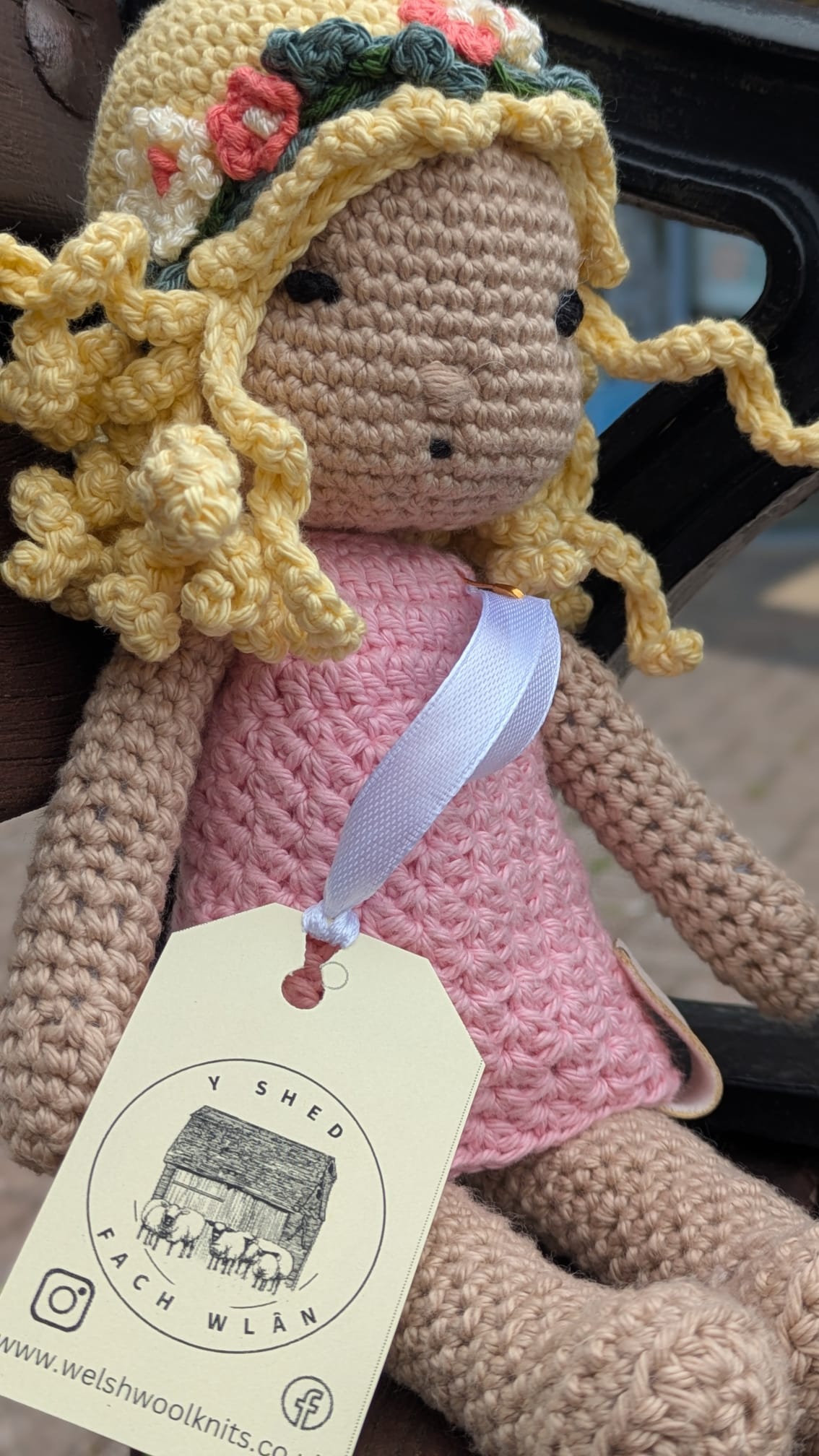 Freya - Midsummer Doll Crochet Ornament