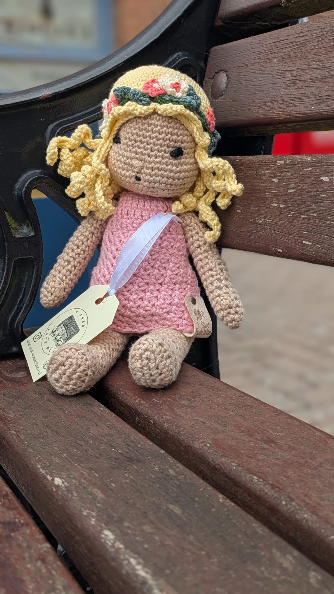 Freya - Midsummer Doll Crochet Ornament