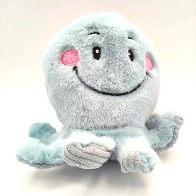 Octopus Mint Soft Plush Mini Baby Toy - 10cm