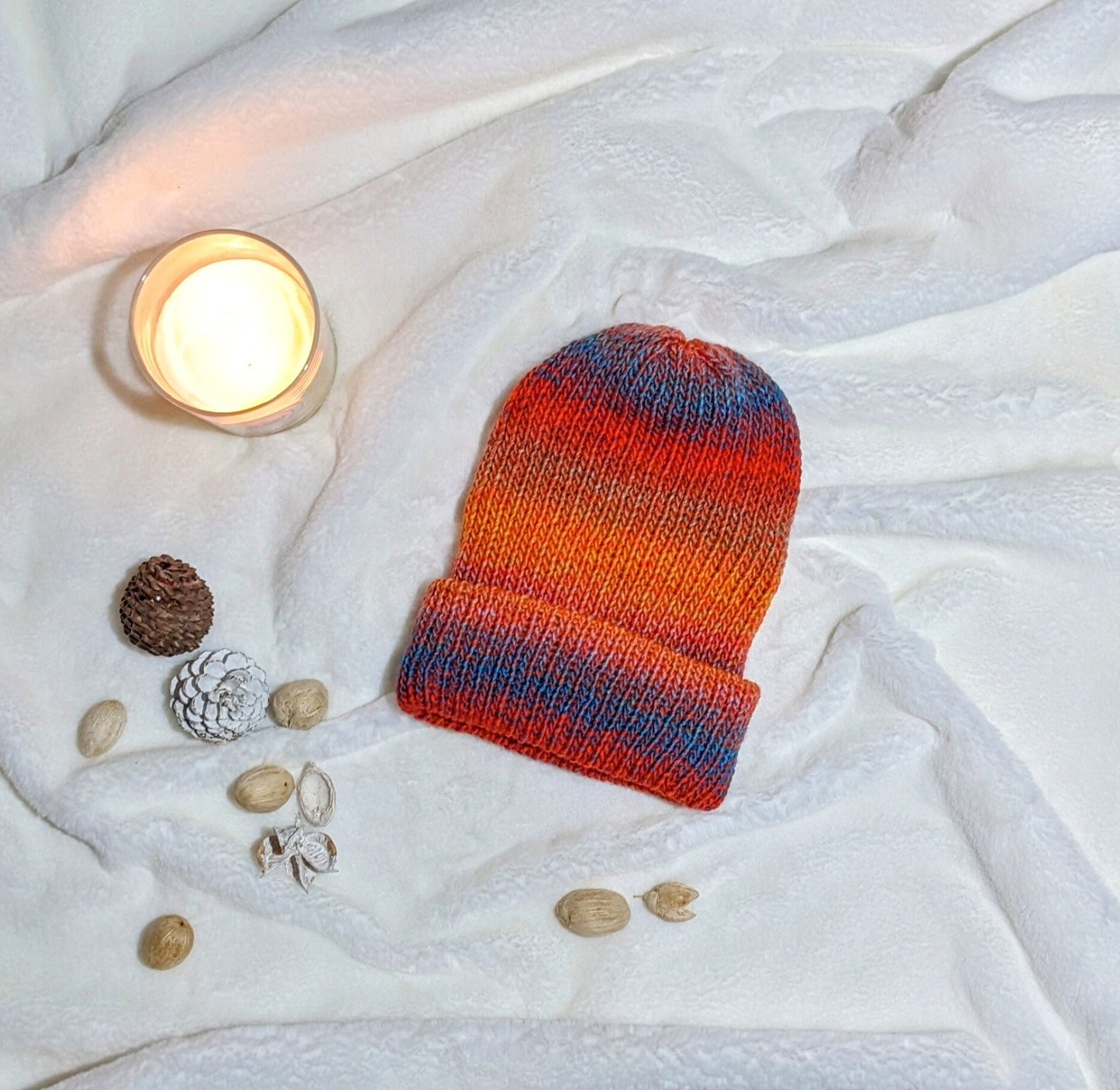 Limited Edition Autumn By The Sea Shawl with Hat Set