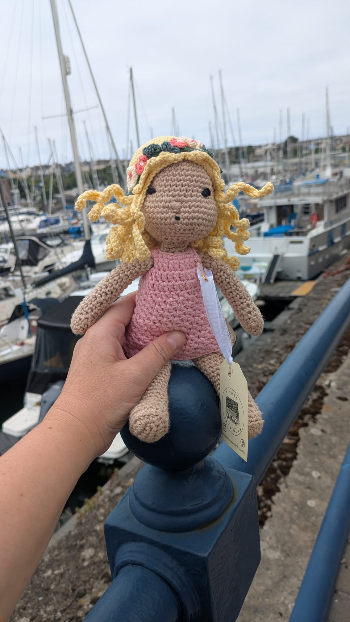 Freya - Midsummer Doll Crochet Ornament