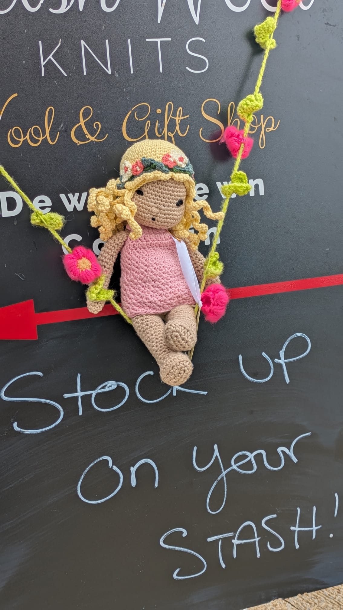 Freya - Midsummer Doll Crochet Ornament