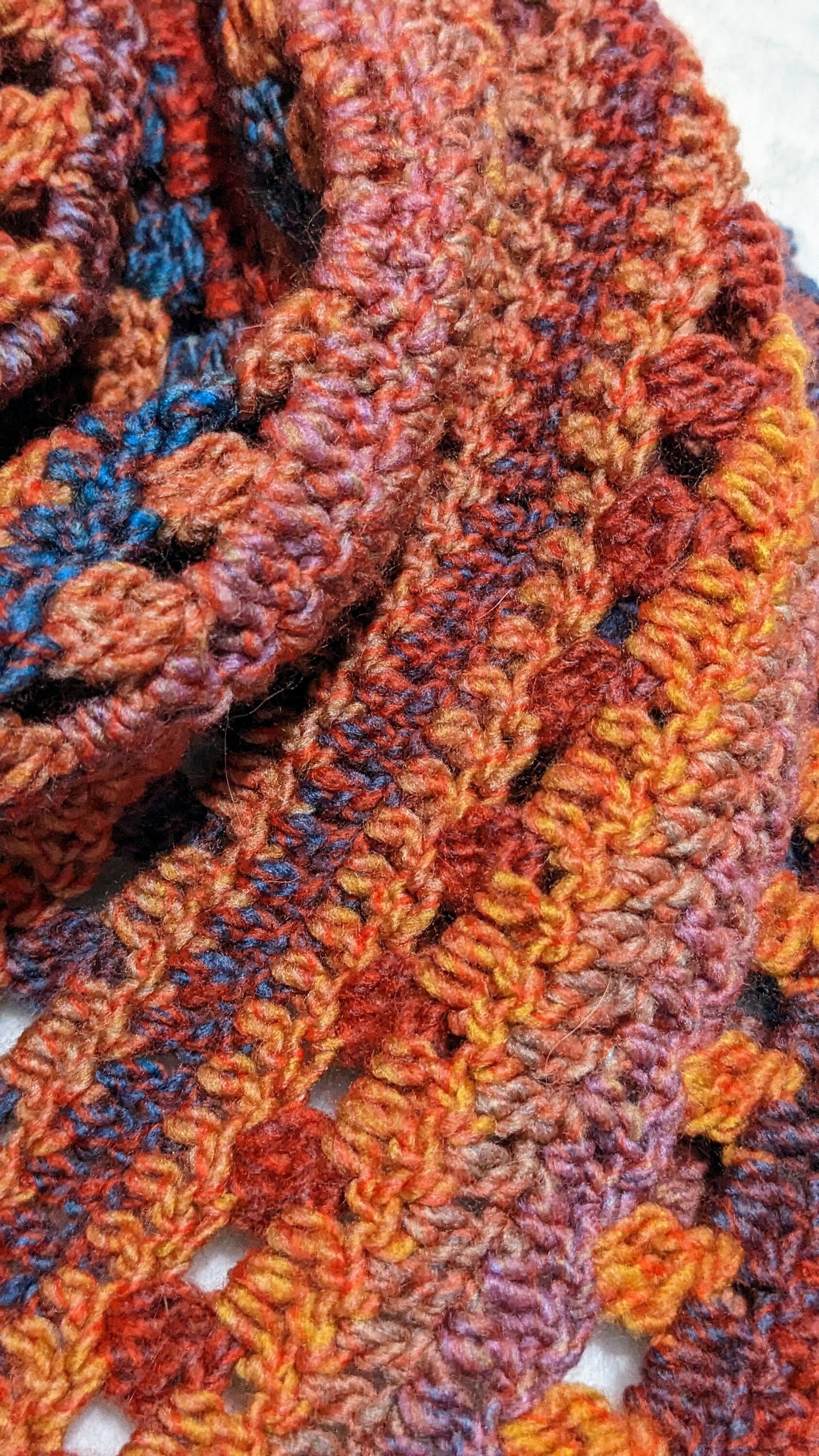 Limited Edition Autumn By The Sea Shawl with Hat Set