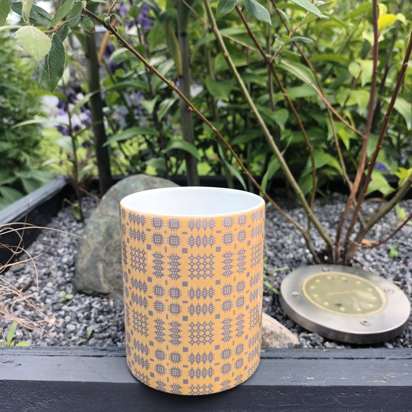 Welsh tapestry Blanket design Ceramic mugs