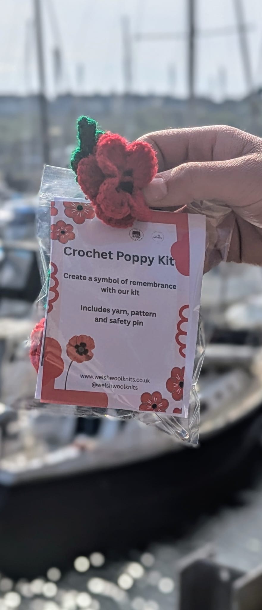 Crochet Poppy Kit