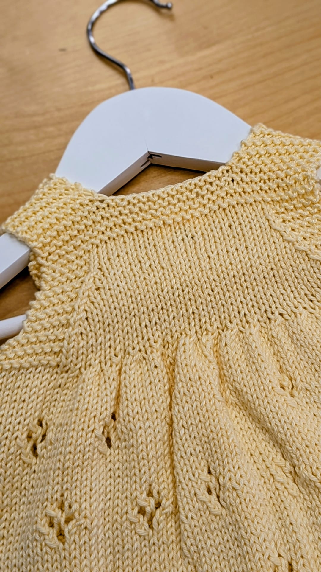 Cotton Hand Knitted Summer Dress - Newborn up to 3 years
