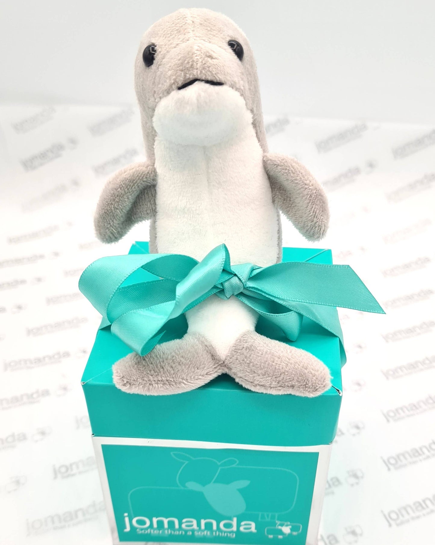 Dolphin Soft Toy Plush Stuffie Mini Soft Toy - 12cm