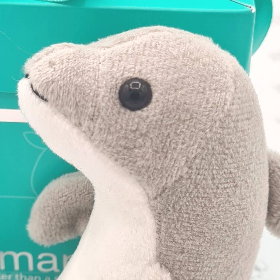 Dolphin Soft Toy Plush Stuffie Mini Soft Toy - 12cm