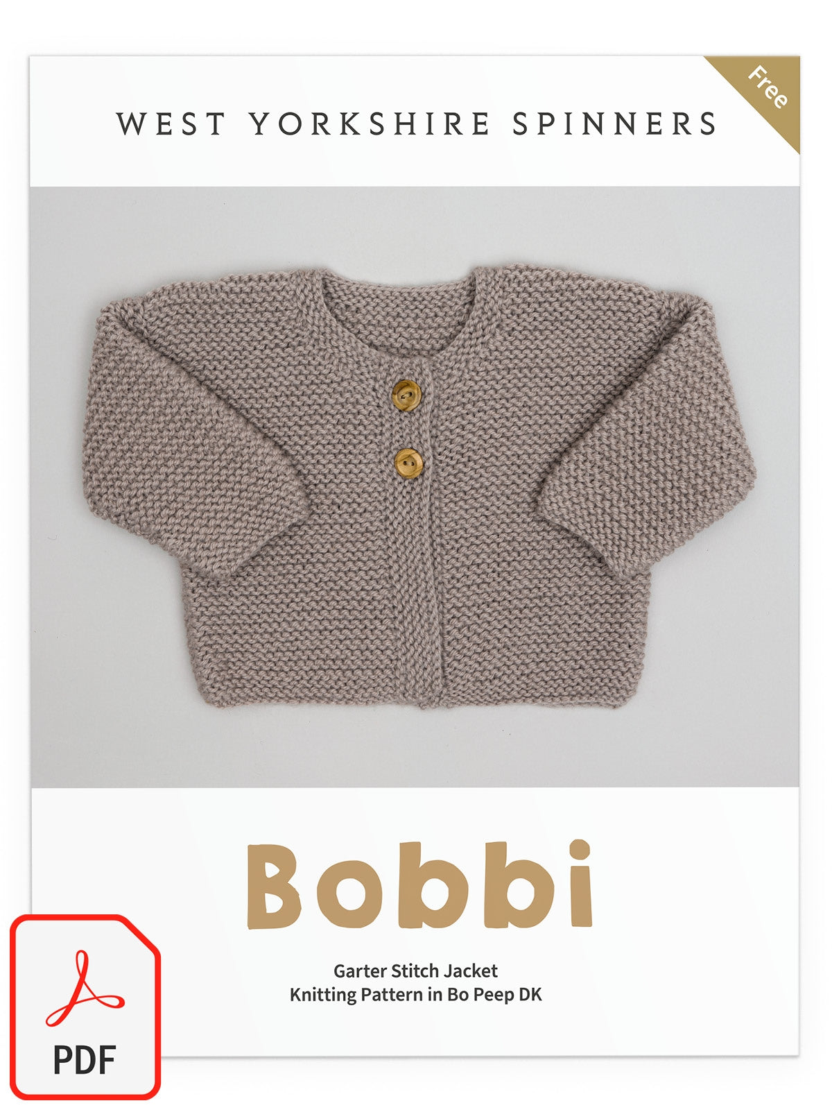 West Yorkshire Spinners - Bobbi Pattern (Free PDF Copy)