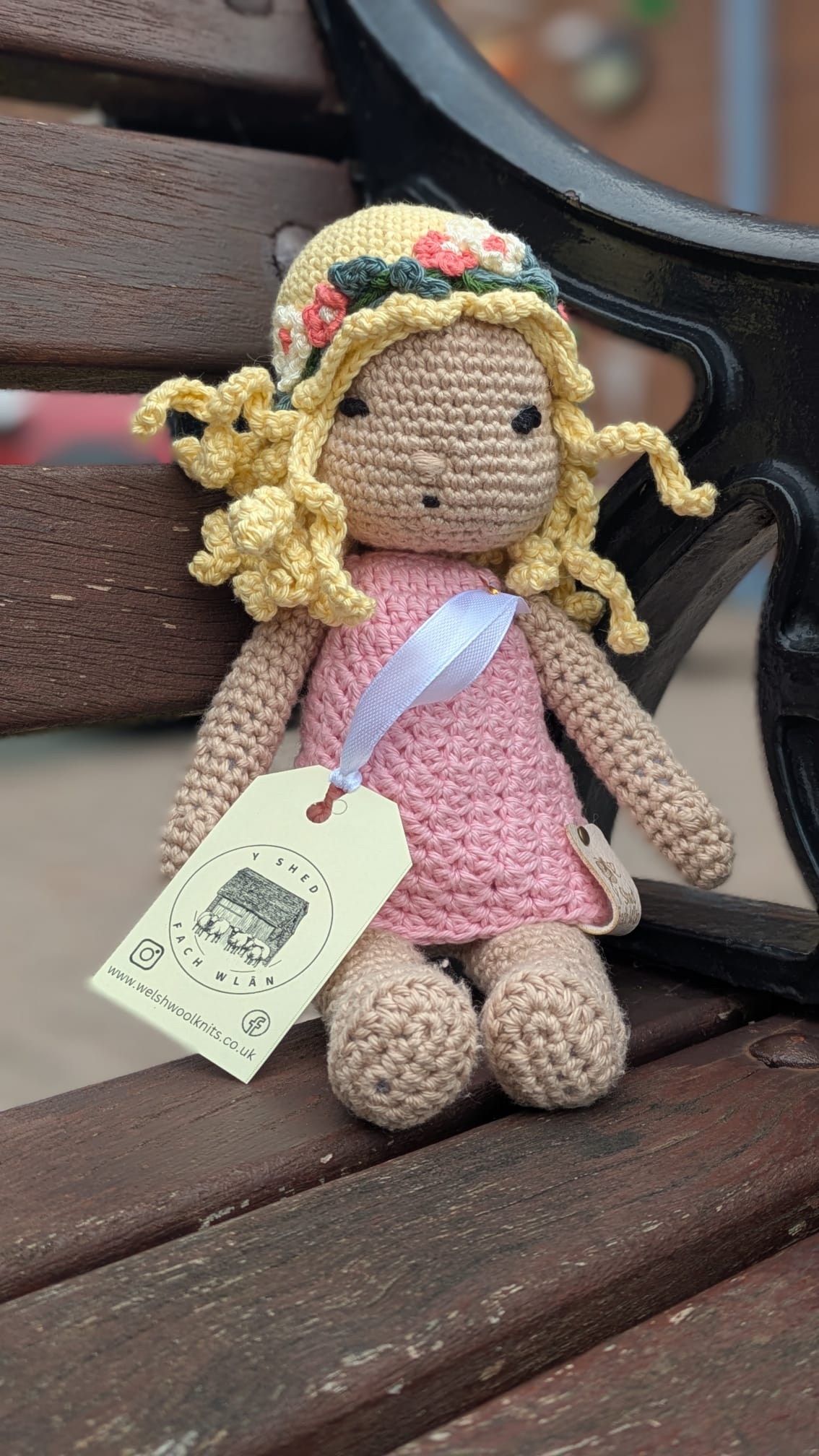 Freya - Midsummer Doll Crochet  Ornament