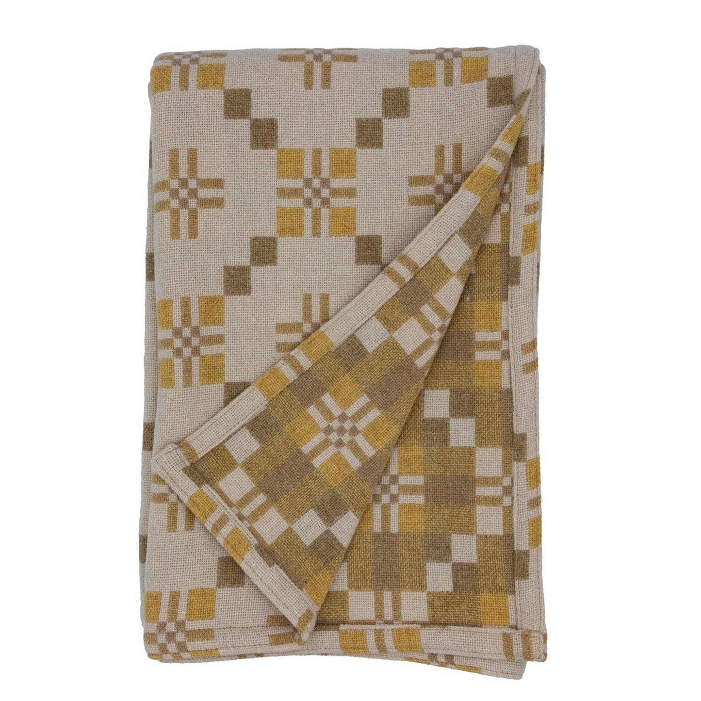 Melyn Tregwynt - St Davids Cross Throws and Blankets