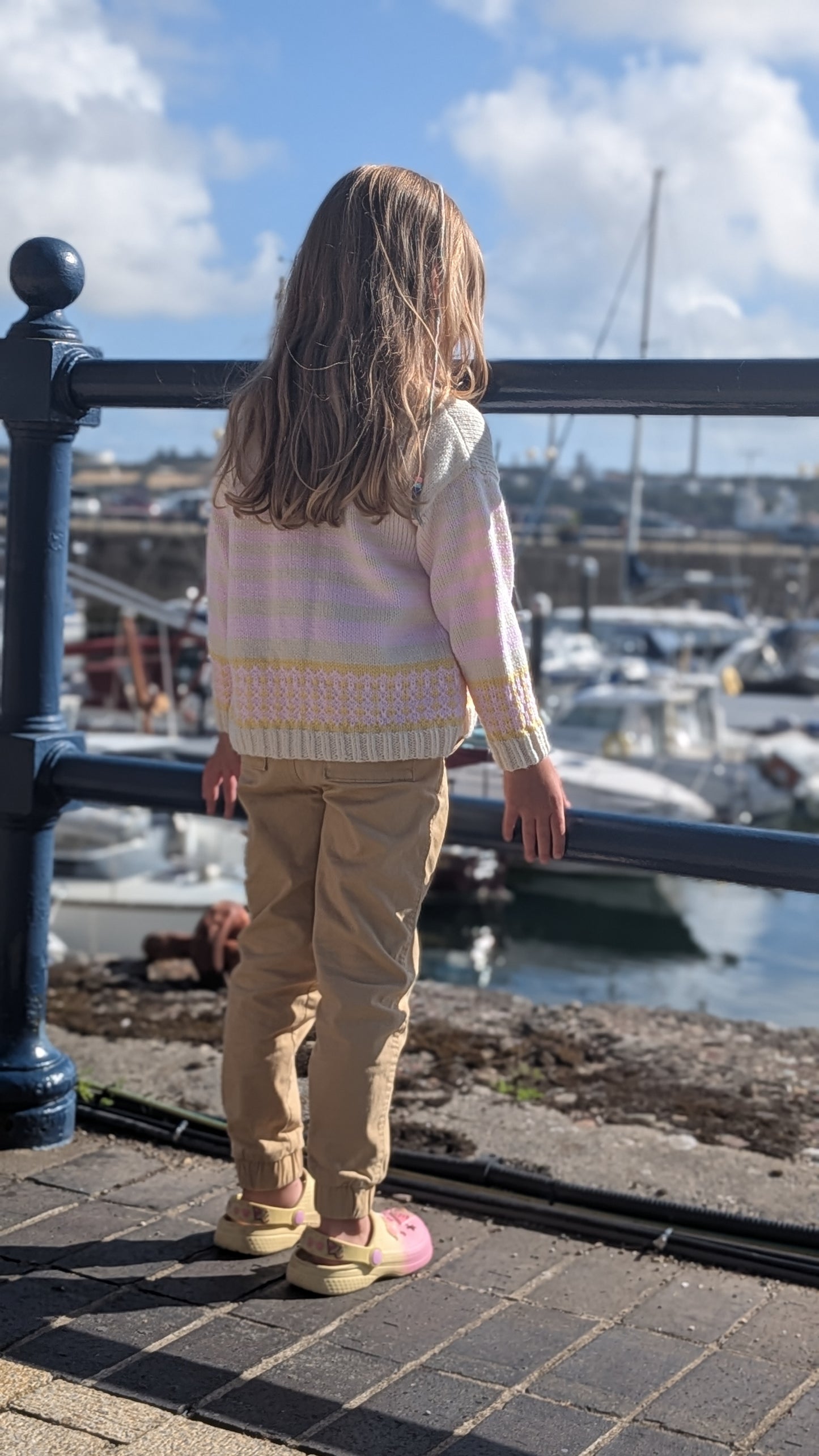 Fruit Salad and Cream Childs Cardigan