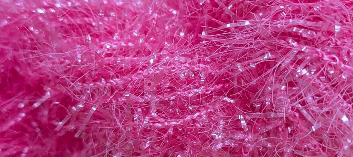 Y Shed Fach Wlan Glitzy Fluff - Sparkle Yarn 25g