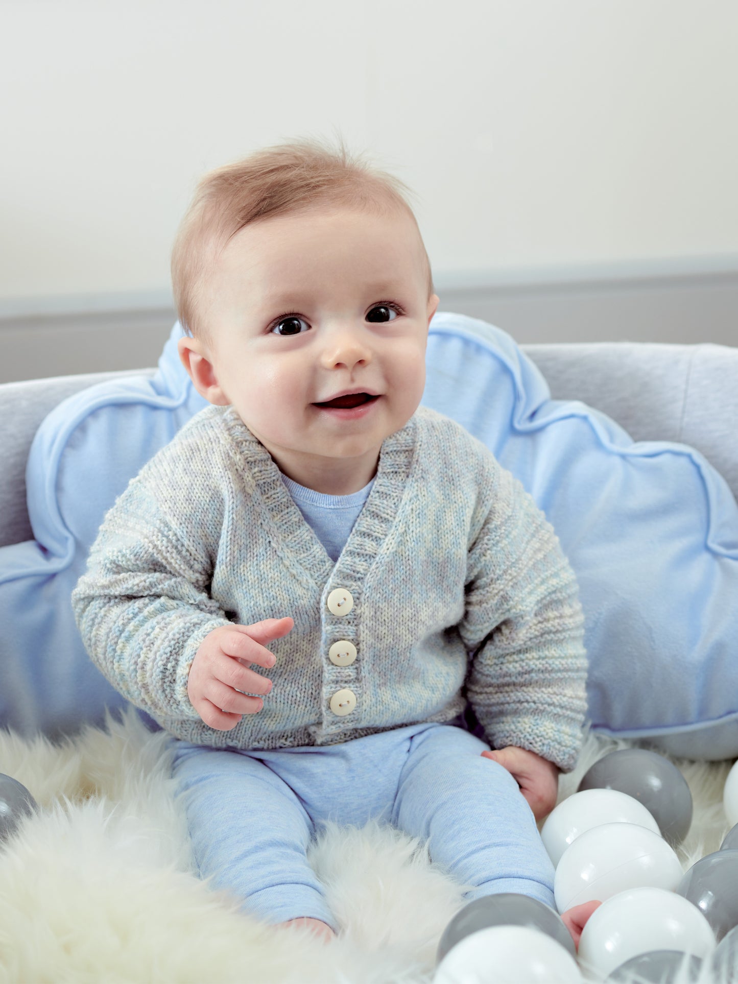 West Yorkshire Spinners - Bubbles Cardigan (Freed PDF Copy)