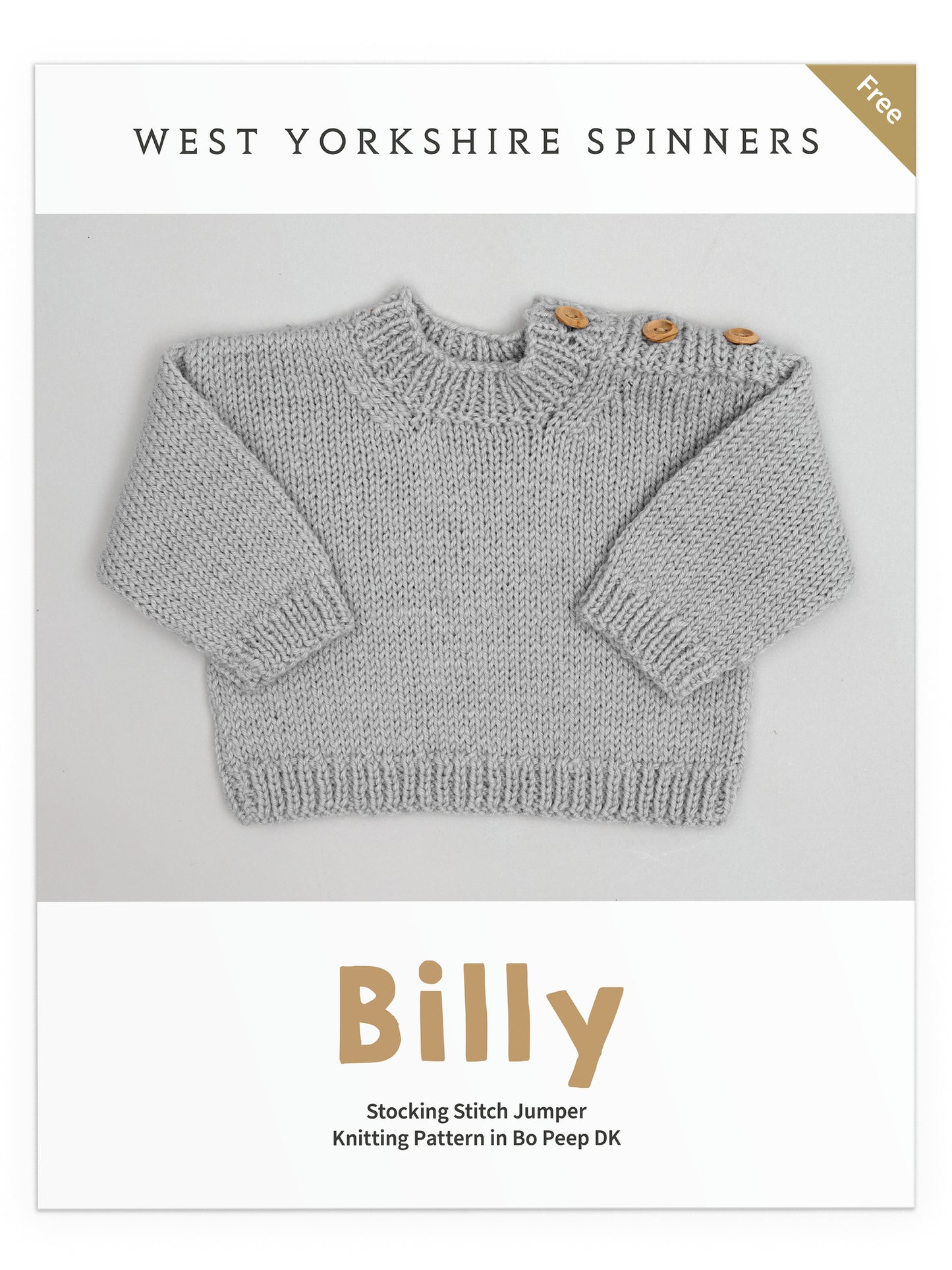 West Yorkshire Spinners - Billy Patter (Free PDF Copy