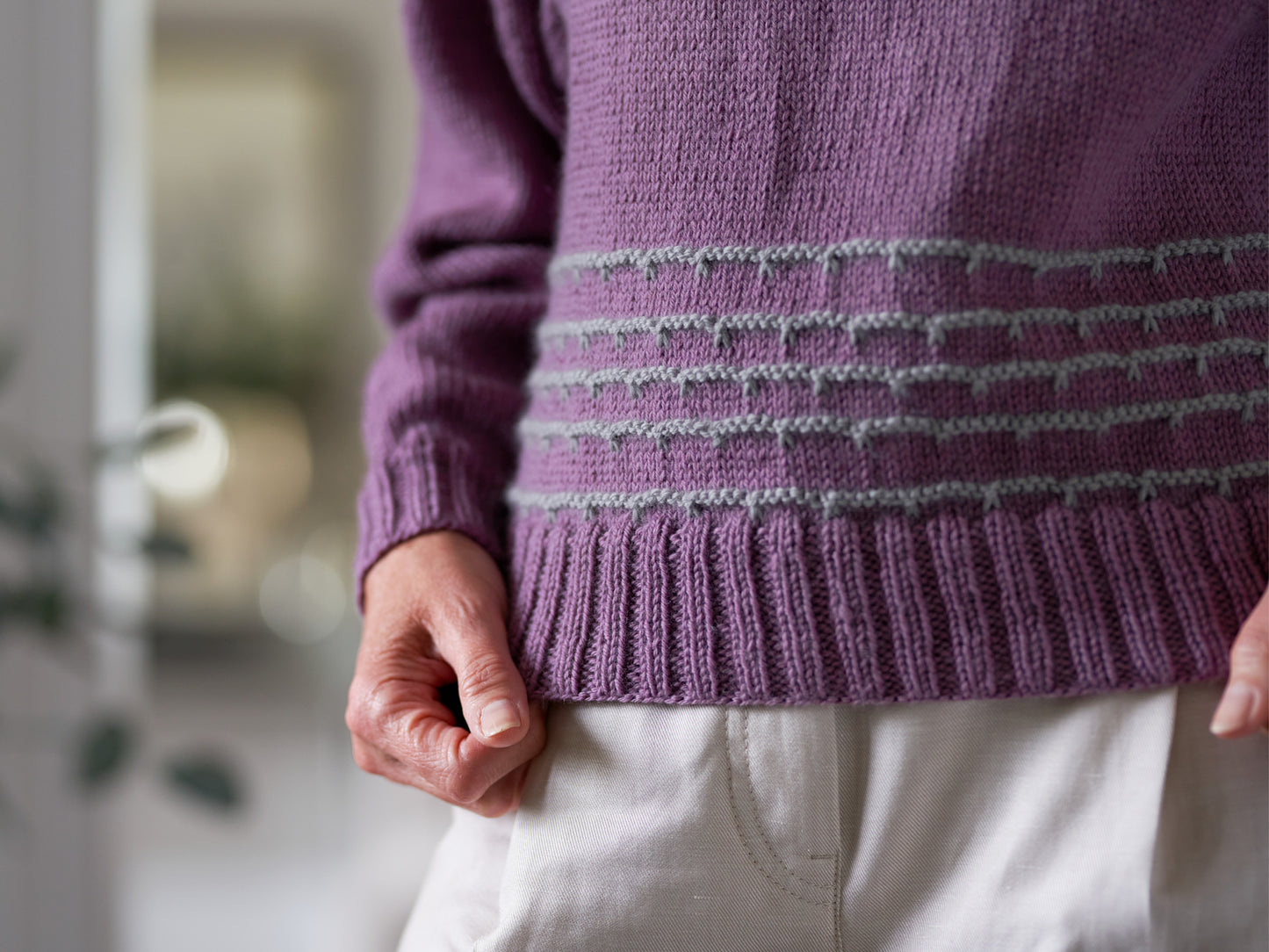 West Yorkshire Spinners - Renee Top Down Batwing Jumper PDF Copy