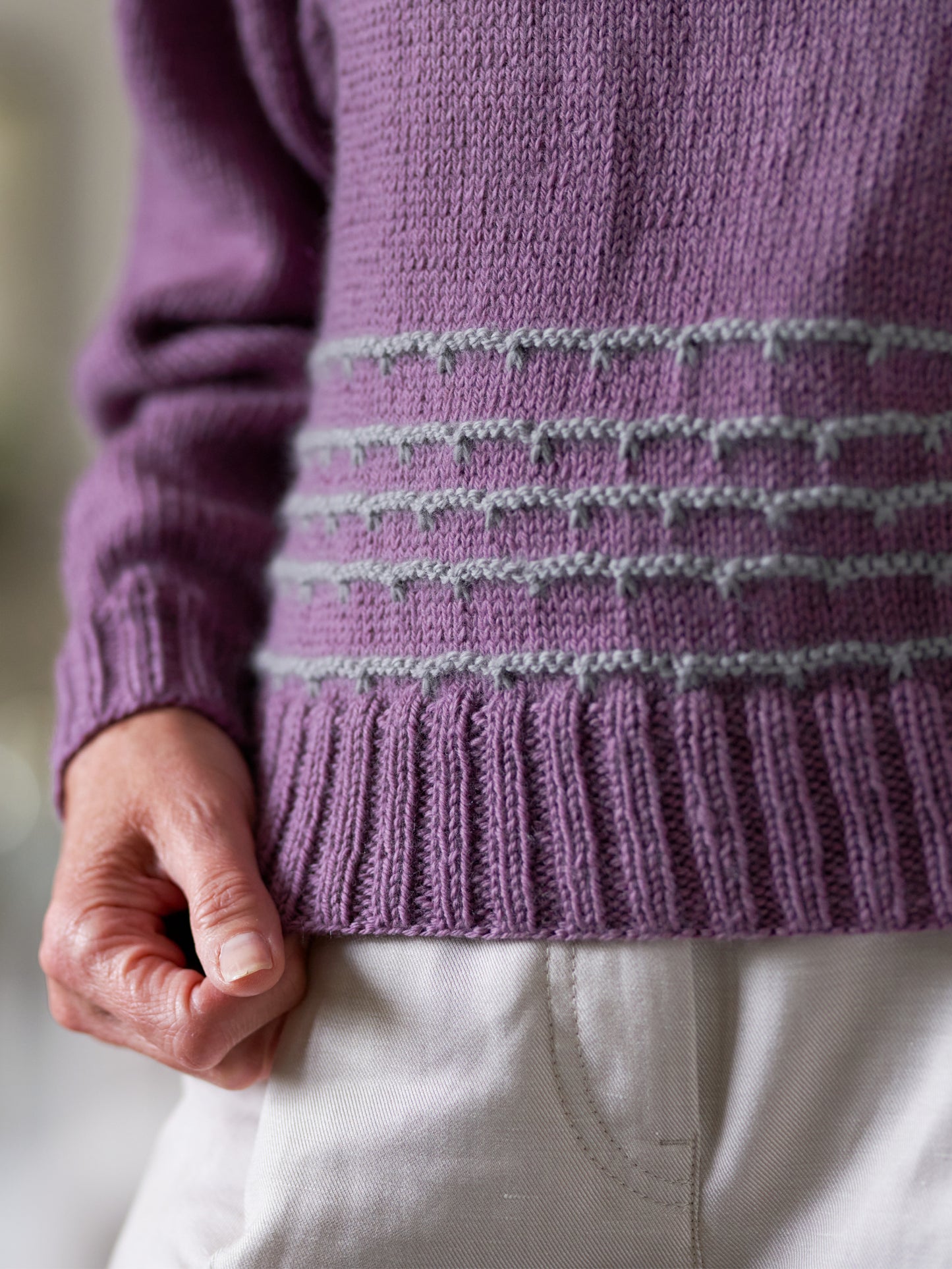 West Yorkshire Spinners - Renee Top Down Batwing Jumper PDF Copy