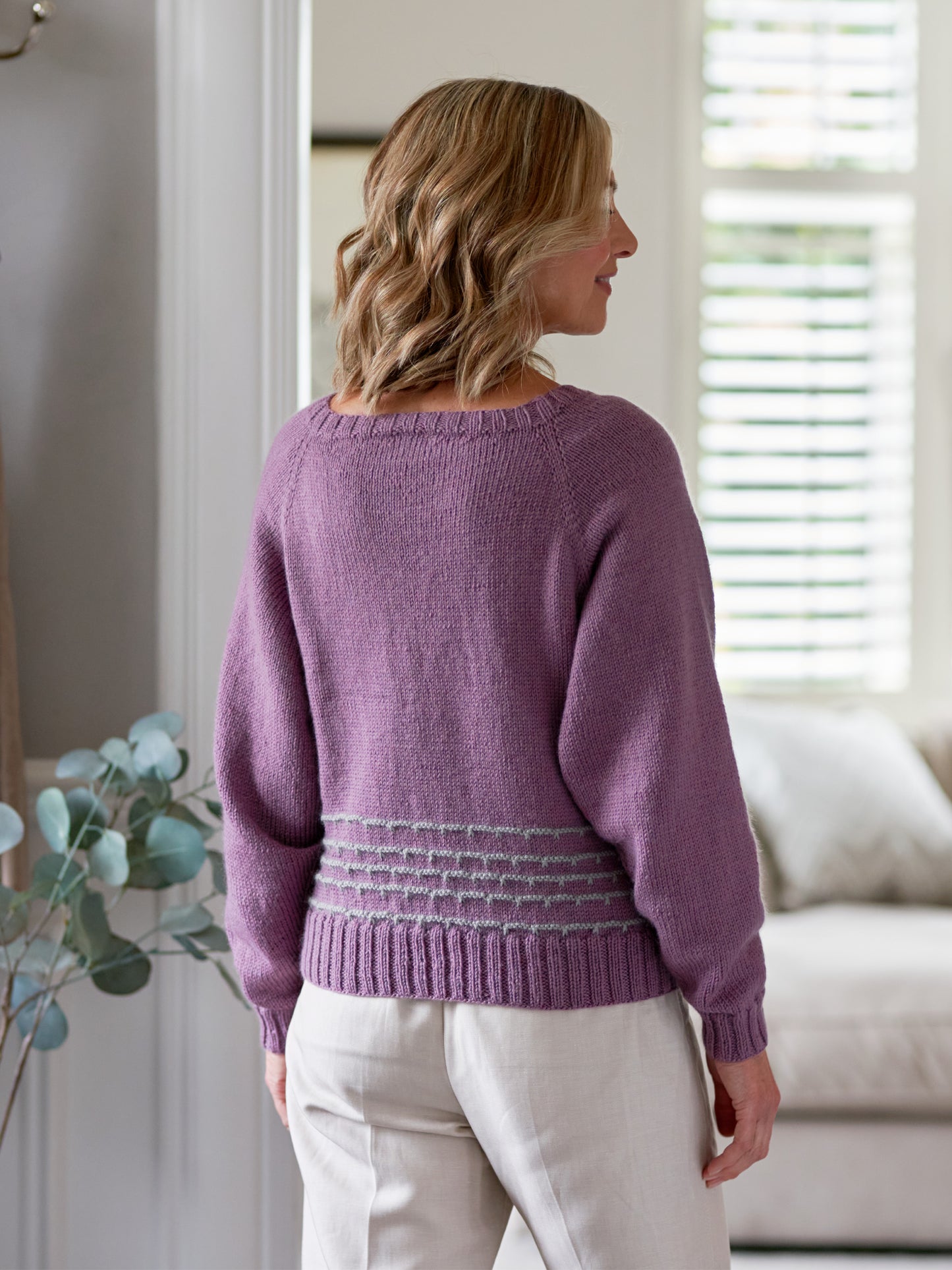 West Yorkshire Spinners - Renee Top Down Batwing Jumper PDF Copy