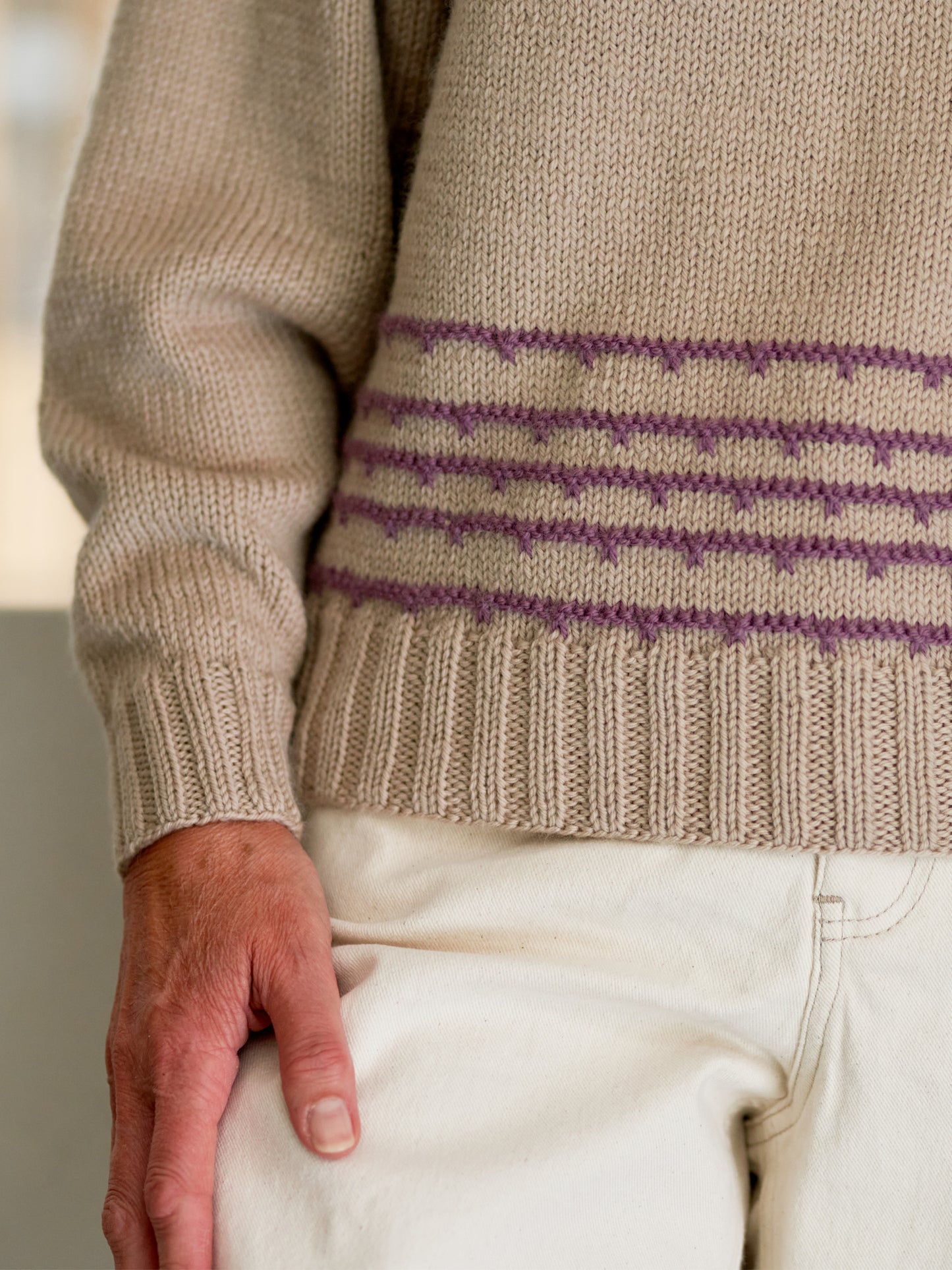 West Yorkshire Spinners - Renee Top Down Batwing Jumper PDF Copy