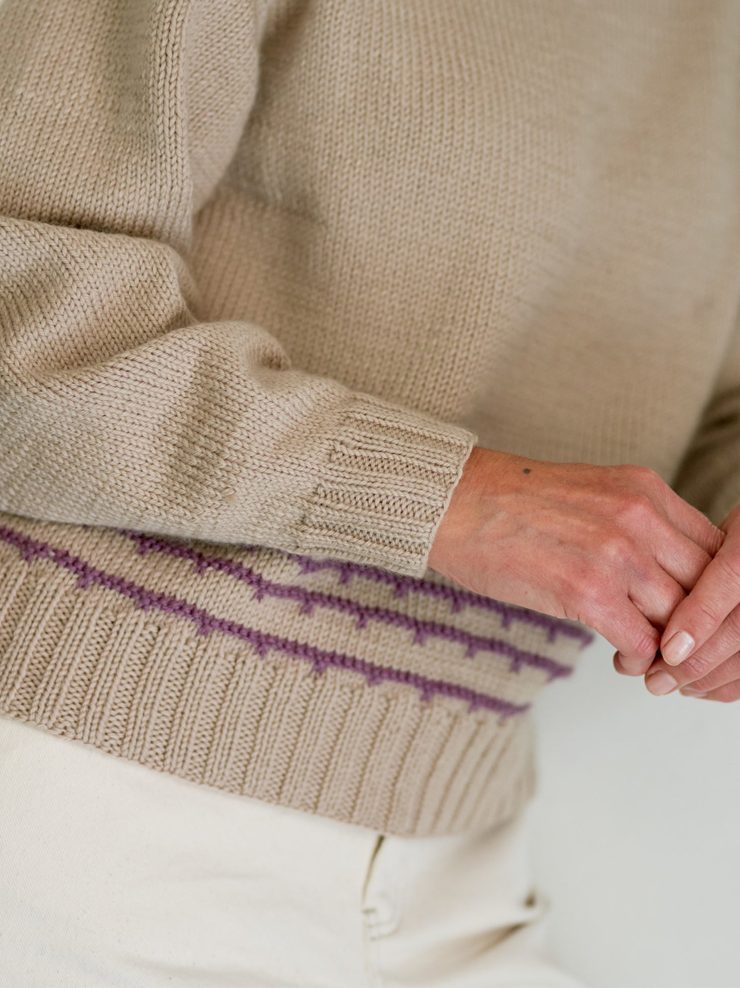West Yorkshire Spinners - Renee Top Down Batwing Jumper PDF Copy