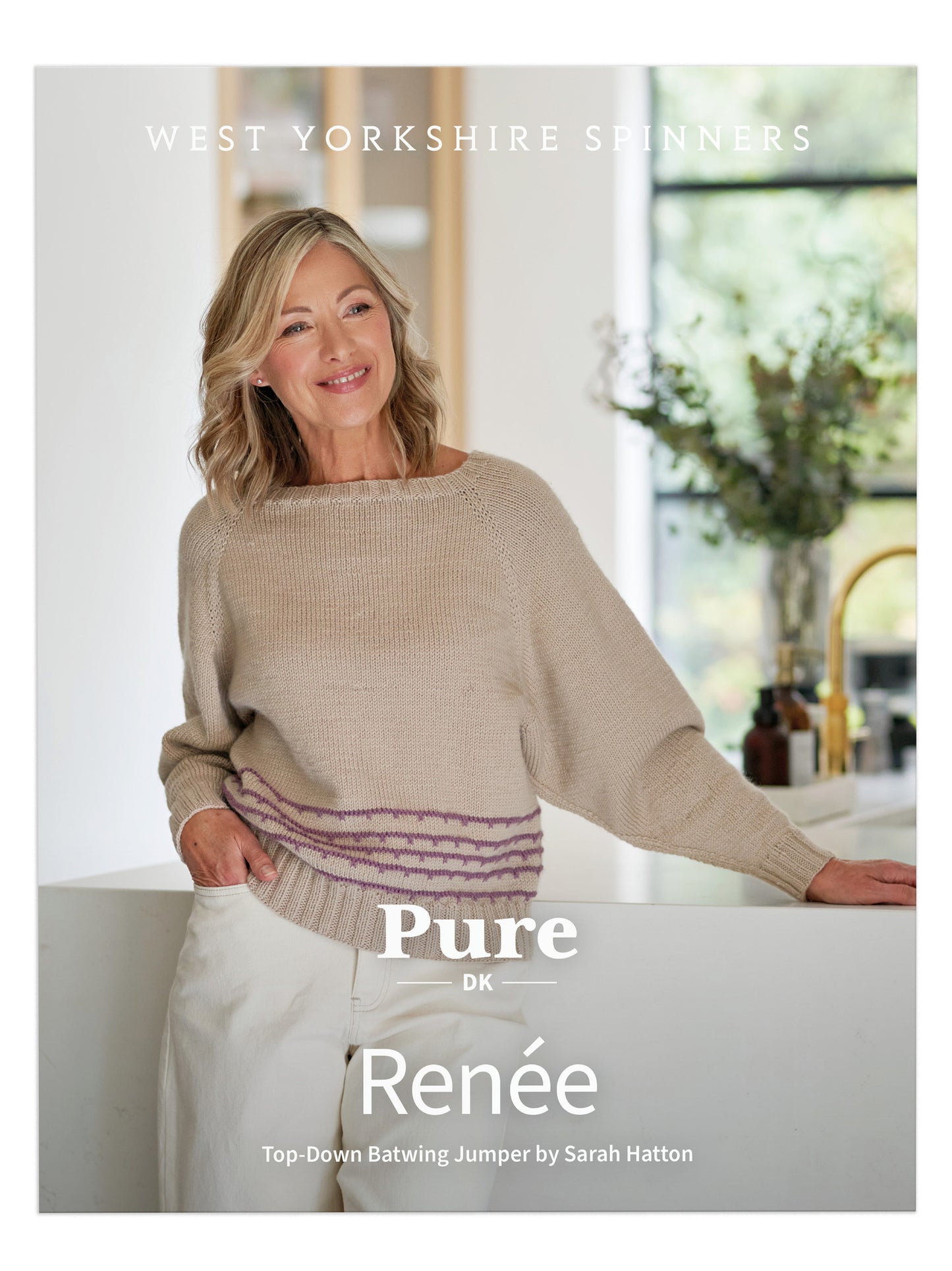 West Yorkshire Spinners - Renee Top Down Batwing Jumper PDF Copy