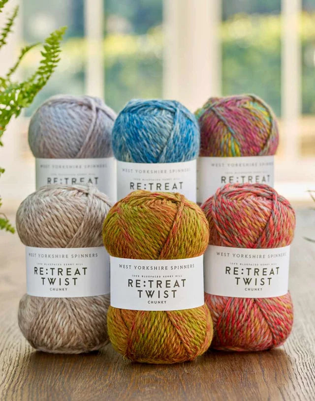 West Yorkshire Spinners - Retreat Twist Chunky Yarn 100g