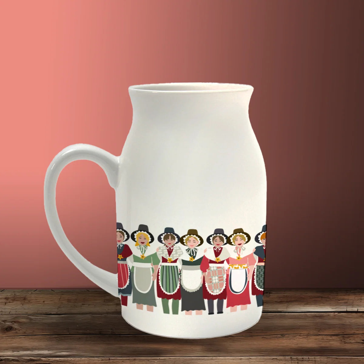 Welsh Ladies Milk Jug / Vase