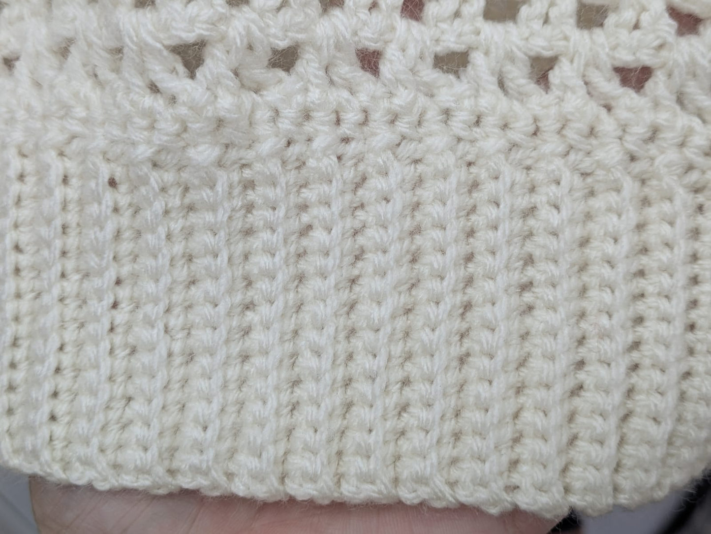 Hand Crochet Summer V Neck Top