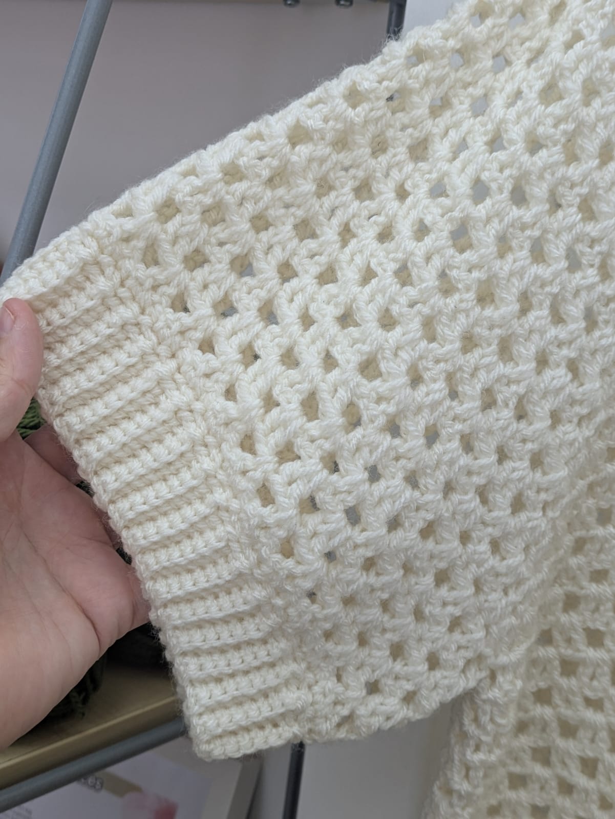 Hand Crochet Summer V Neck Top