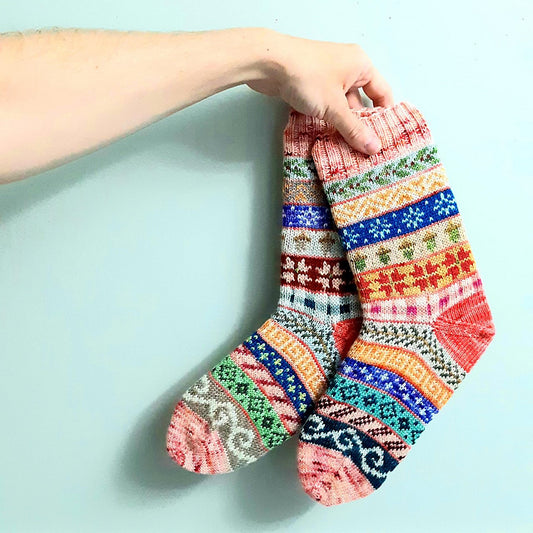 Hand Knitted Sock