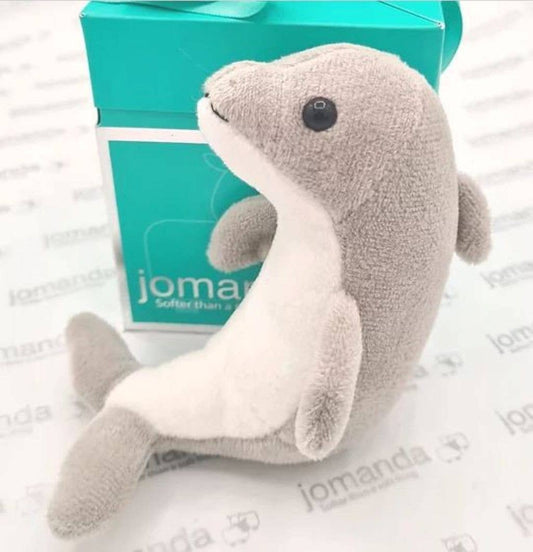Dolphin Soft Toy Plush Stuffie Mini Soft Toy - 12cm