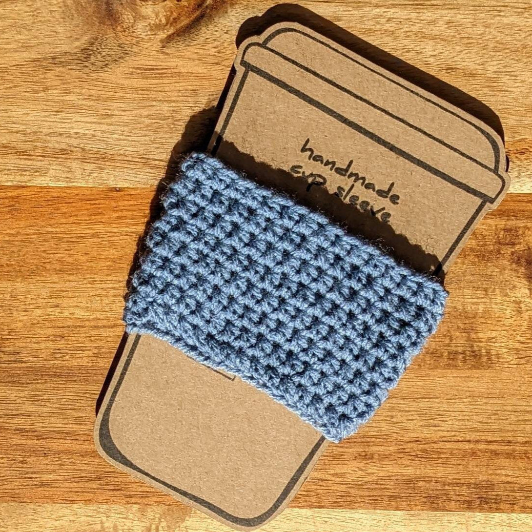 Reusable Hand Crochet Coffee Cup Sleeve