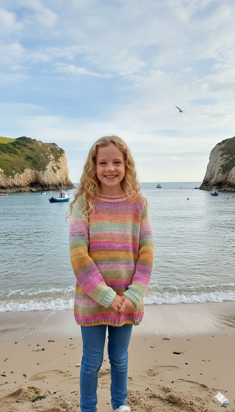 Chunky Rainbow Jumper  - Baby / Toddler / Child